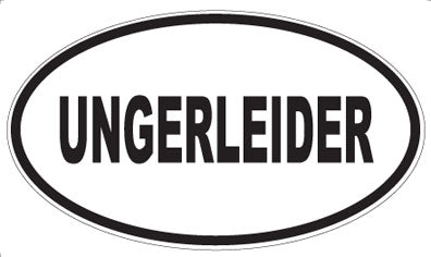 UNGERLEIDER - Oval Sticker