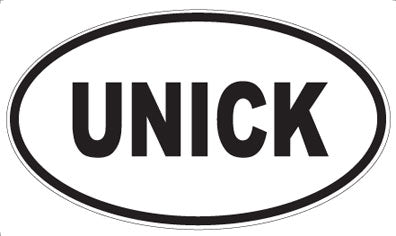 UNICK - Oval Magnet