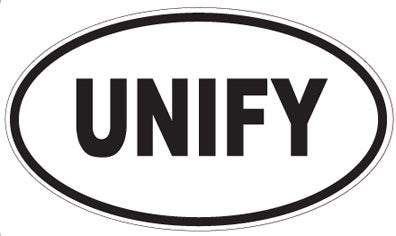 UNIFY - Oval Magnet