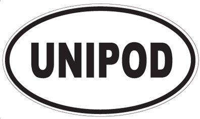 UNIPOD - Oval Sticker