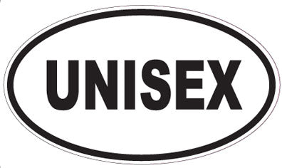 UNISEX - Oval Sticker