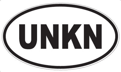 UNKN - Oval Magnet