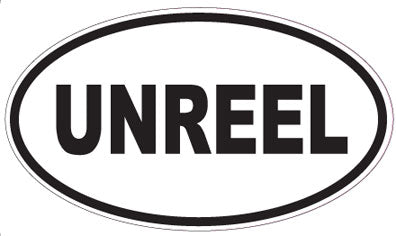 UNREEL - Oval Sticker
