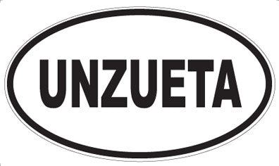 UNZUETA - Oval Magnet