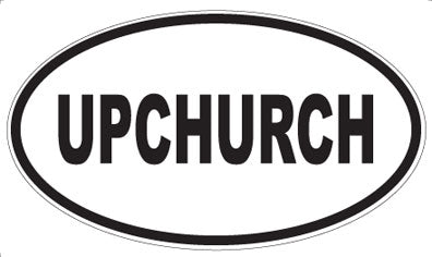 UPCHURCH - Oval Magnet
