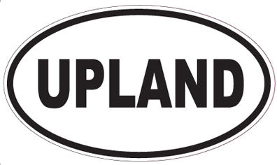 UPLAND - Oval Sticker