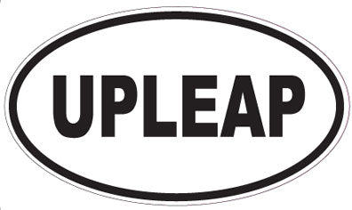 UPLEAP - Oval Sticker