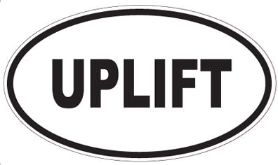 UPLIFT - Oval Sticker