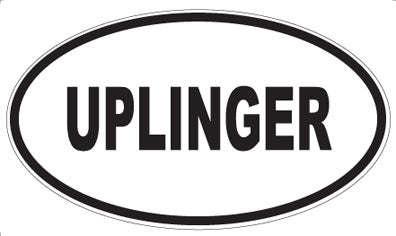 UPLINGER - Oval Magnet