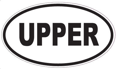 UPPER - Oval Magnet