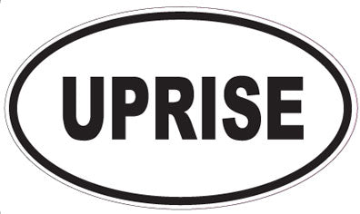 UPRISE - Oval Sticker