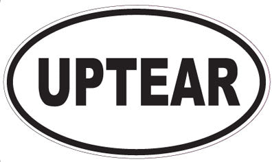 UPTEAR - Oval Sticker