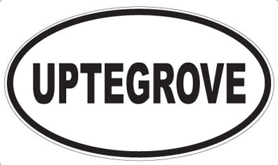 UPTEGROVE - Oval Magnet