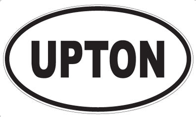 UPTON - Oval Magnet