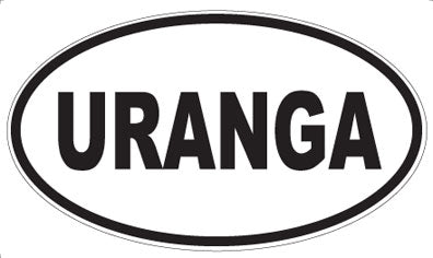 URANGA - Oval Magnet