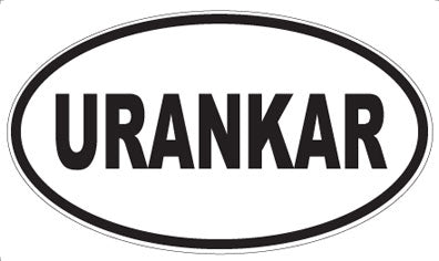 URANKAR - Oval Sticker