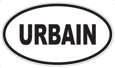 URBAIN - Oval Magnet