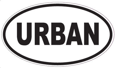 URBAN - Oval Magnet