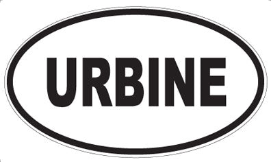 URBINE - Oval Magnet