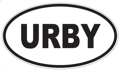 URBY - Oval Magnet