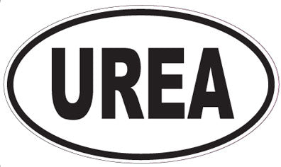 UREA - Oval Sticker