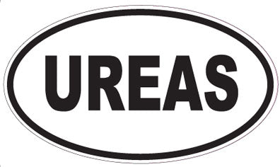 UREAS - Oval Magnet