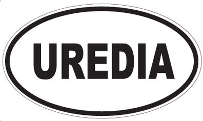 UREDIA - Oval Sticker