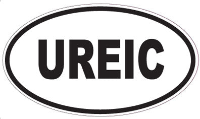 UREIC - Oval Sticker