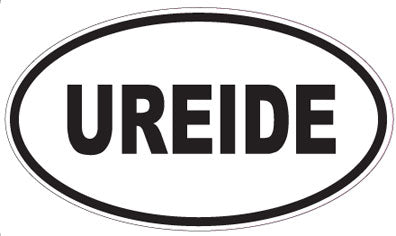 UREIDE - Oval Sticker
