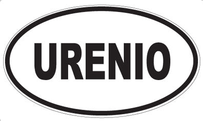 URENIO - Oval Magnet