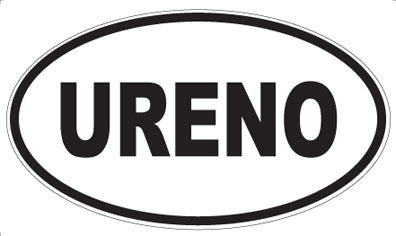 URENO - Oval Sticker
