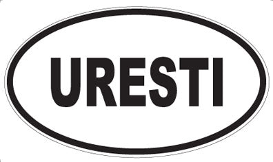 URESTI - Oval Magnet