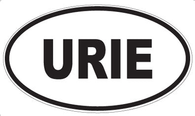 URIE - Oval Magnet