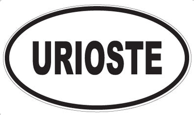 URIOSTE - Oval Sticker