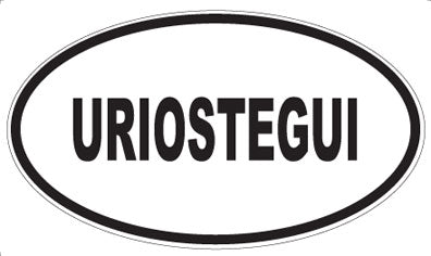 URIOSTEGUI - Oval Magnet