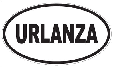 URLANZA - Oval Sticker