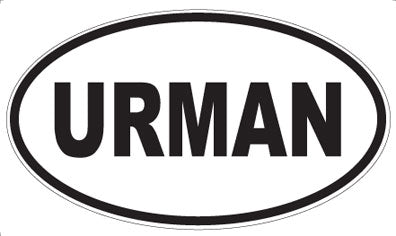 URMAN - Oval Magnet