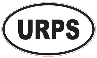 URPS - Oval Sticker