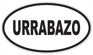 URRABAZO - Oval Sticker