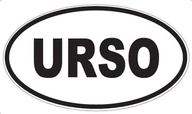 URSO - Oval Magnet