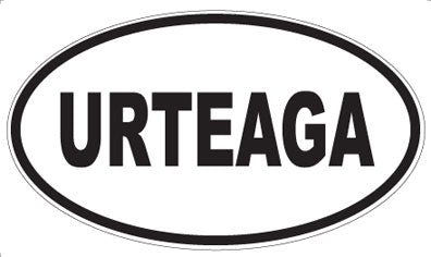 URTEAGA - Oval Magnet