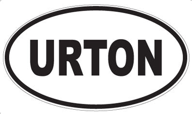 URTON - Oval Magnet