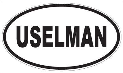 USELMAN - Oval Magnet