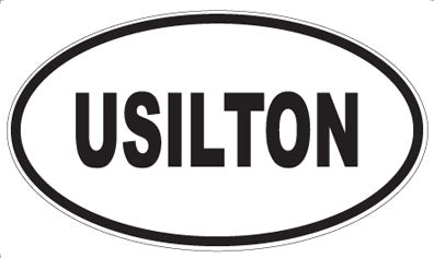 USILTON - Oval Magnet