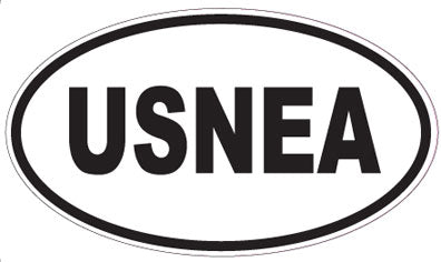 USNEA - Oval Sticker