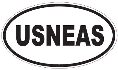 USNEAS - Oval Sticker