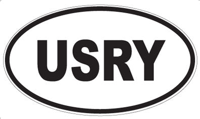 USRY - Oval Magnet