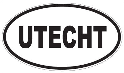 UTECHT - Oval Sticker