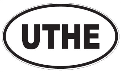 UTHE - Oval Magnet