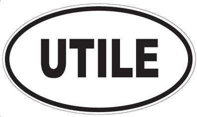 UTILE - Oval Magnet